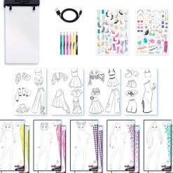 CANAL TOYS Manualidades|Style 4 Ever Tableta Luminosa con Kit Creativo