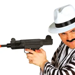 FIESTAS GUIRCA Subfusil Uzi 38 cm- Disfraces Y Complementos|Disfraces Y Complementos