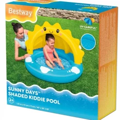 BESTWAY Sunny Days Piscina Infantil con Parasol- Aire Libre