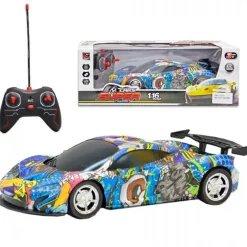 DRIM DISCOUNT Coches Radio Control (R/C)|Super Cars Vehículo Grafiti Escala 1:16 R/C