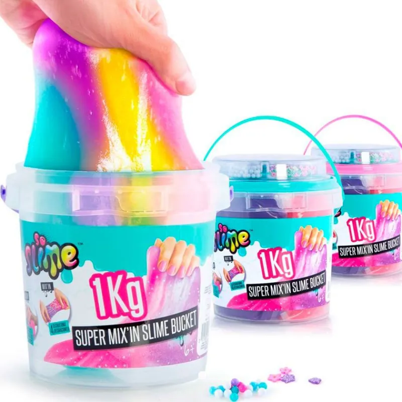 CANAL TOYS Manualidades|Super Cubo de Slime Surtido