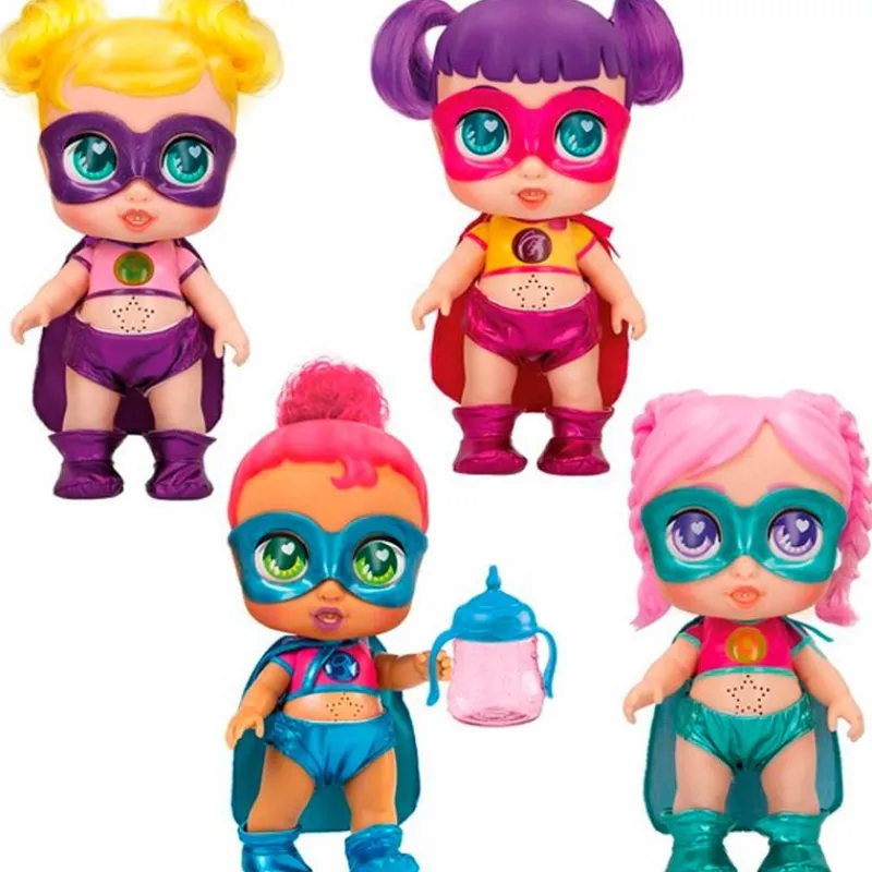 COLOR BABY Muñecas|Super Cute Muñeca Superheroína Surtida