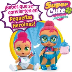 COLOR BABY Muñecas|Super Cute Muñeca Superheroína Surtida