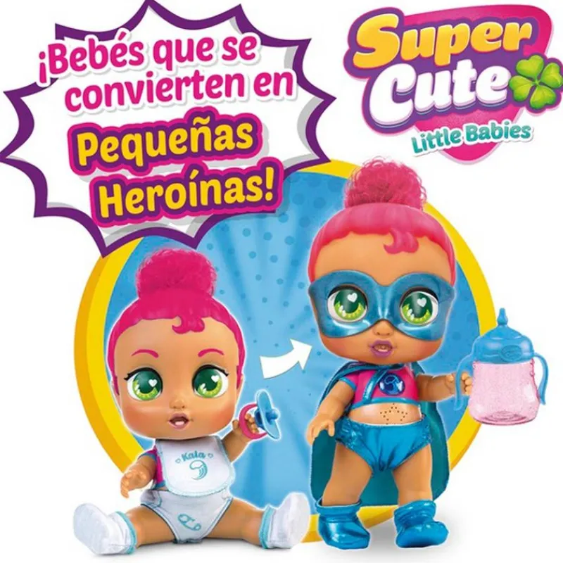 COLOR BABY Muñecas|Super Cute Muñeca Superheroína Surtida