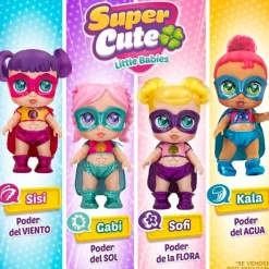 COLOR BABY Muñecas|Super Cute Muñeca Superheroína Surtida
