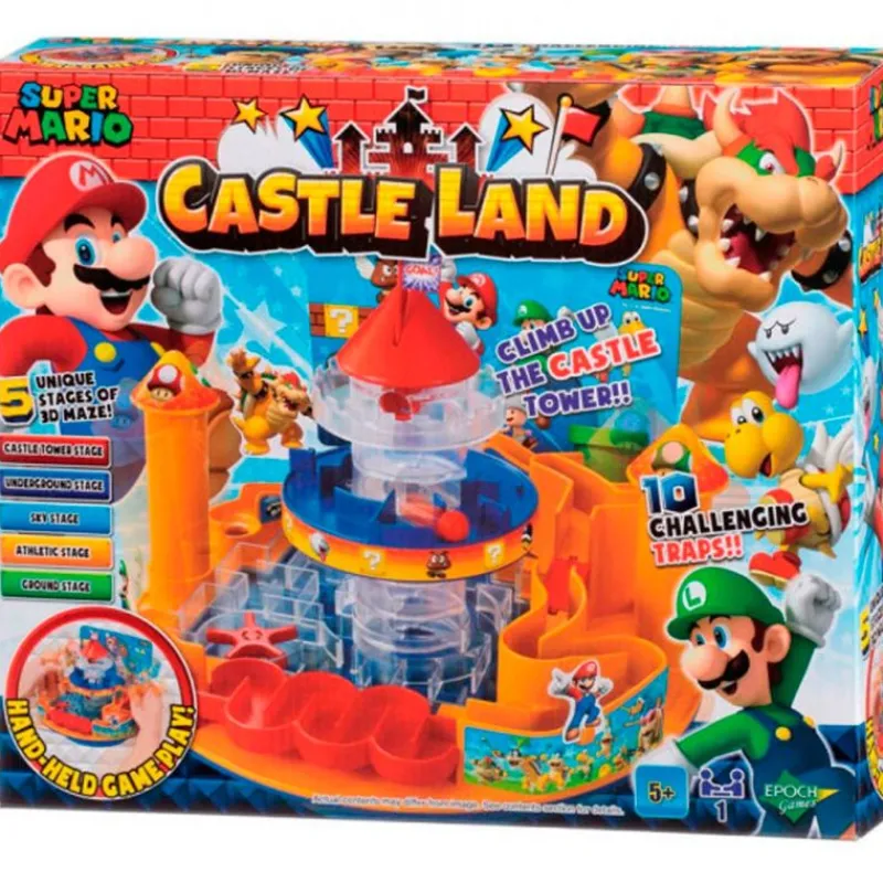 EPOCH Juegos De Mesa|Super Mario Castle Land Juego Habilidad