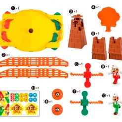 EPOCH Super Mario Estadio de Fuego- Figuras Y Figuras De Acción