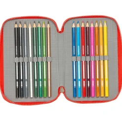 SAFTA Super Mario Estuche Triple- Escolar