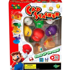 EPOCH Super Mario Juego Apila Sombreros- Juegos De Mesa