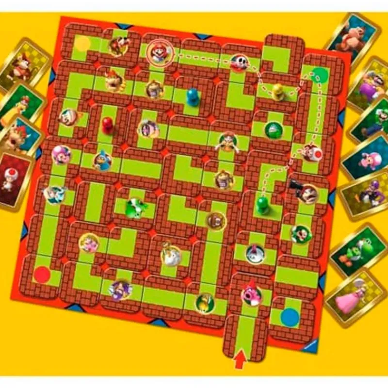 RAVENSBURGER Super Mario Labyrinth Juego de Mesa- Juegos De Mesa
