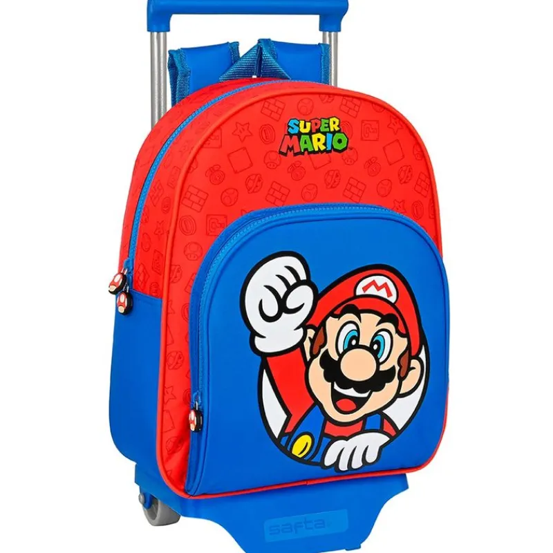 SAFTA Escolar|Super Mario Mochila Escolar Carro