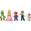 JAKKS PACIFIC Super Mario Pack 5 Figuras- Figuras Videojuegos|Figuras Y Figuras De Acción