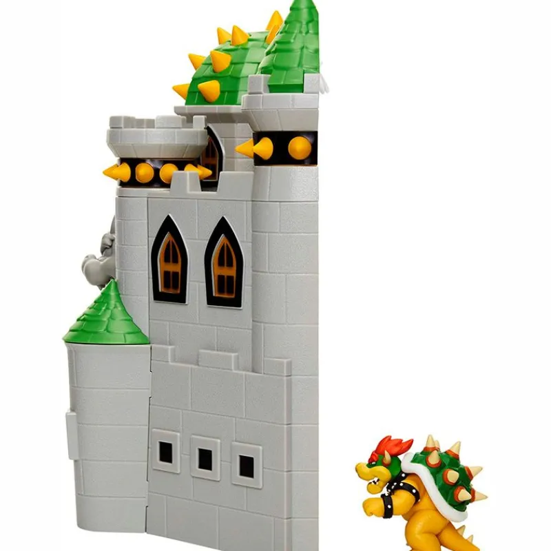 JAKKS PACIFIC Super Mario Playset Castillo Bowser- Figuras Y Figuras De Acción