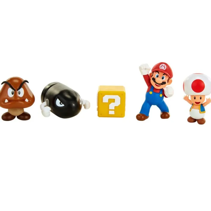 JAKKS PACIFIC Figuras Videojuegos|Figuras Y Figuras De Acción|Super Mario Playset Mundo