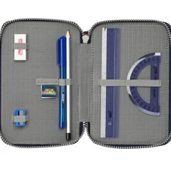 SAFTA Escolar|Super Mario Plumier Triple 36 Piezas