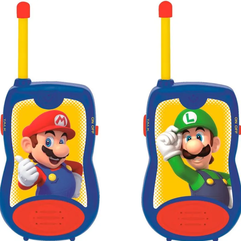 LEXIBOOK Super Mario Walkie Talkies- Electrónicos