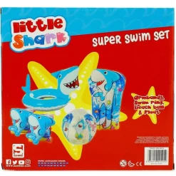 DRIM DISCOUNT Super Set de Natación Tiburón- Aire Libre
