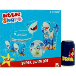 DRIM DISCOUNT Super Set de Natación Tiburón- Aire Libre