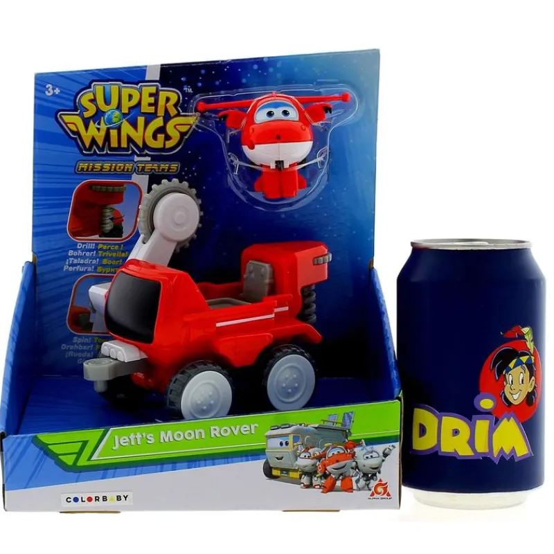 COLOR BABY Super Wings Vehículo Rover Jett- Vehículos, Trenes Y Parkings