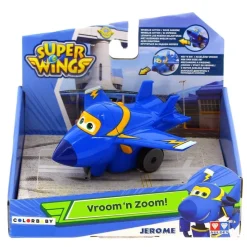 COLOR BABY Super Wings Vroom Zoom Jerome- Vehículos, Trenes Y Parkings
