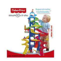 FISHER PRICE Vehículos, Trenes Y Parkings|Supercircuito Cochelandia