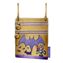 KARACTERMANIA SuperHero Batgirl Bolso Plano- Ropa Y Complementos