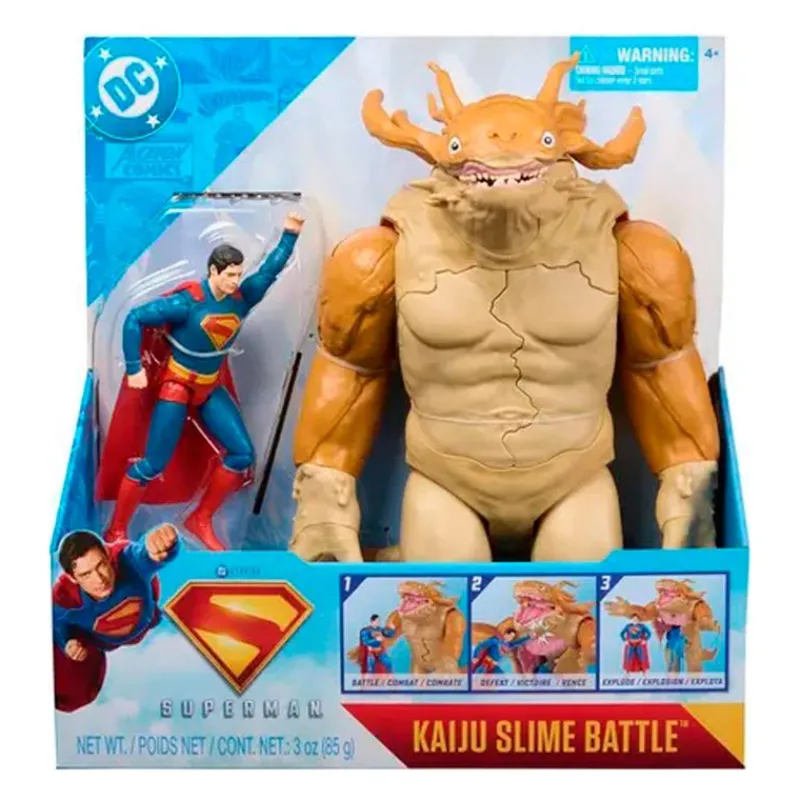SPIN MASTER Figuras Y Figuras De Acción|Superman Película Pack Superman Batalla Kaiju