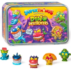 MAGIC BOX Superthings Dino Destroyer Lata Colección- Manualidades