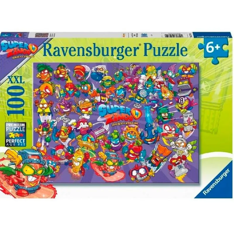 RAVENSBURGER Puzzles Y Construcciones|Superthings Puzzle 100 Piezas