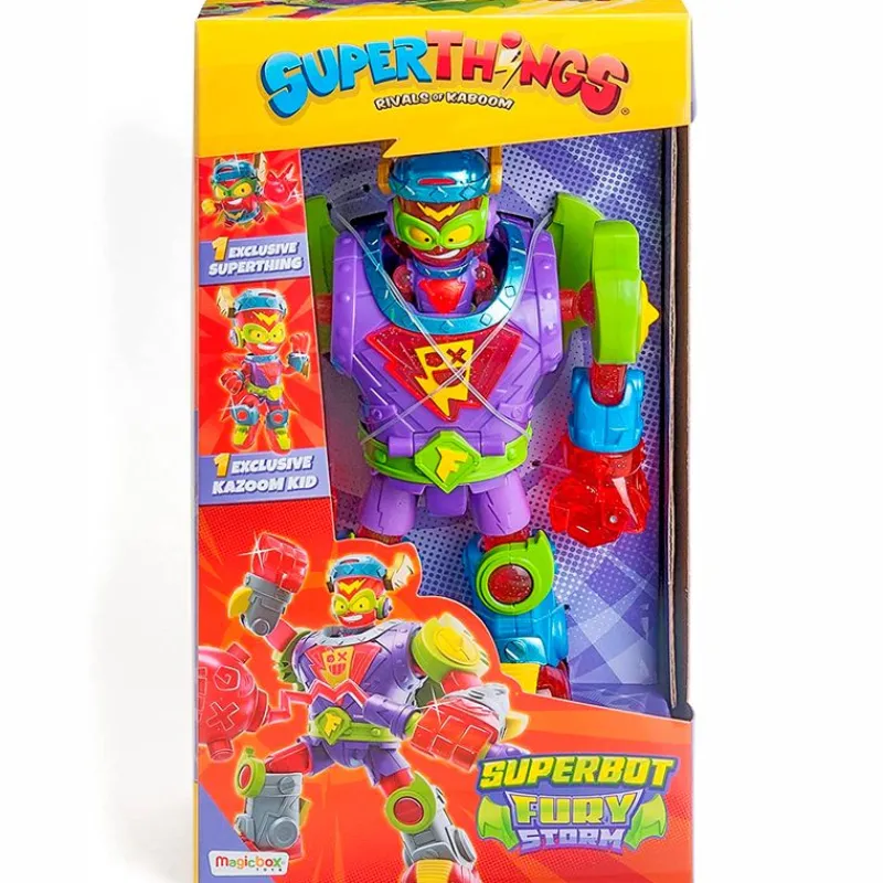 MAGIC BOX Manualidades|Superthings Serie 9 Superbot Fury Storm