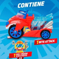MAGIC BOX Superthings Vehículo Doc Vroom Bite Attack- Vehículos, Trenes Y Parkings|Manualidades