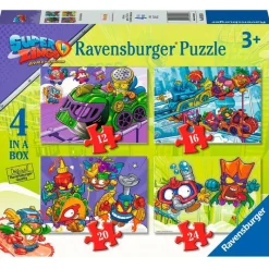 RAVENSBURGER Puzzles Y Construcciones|Superzing Puzzles Progresivos 12+16+20+24 Piezas