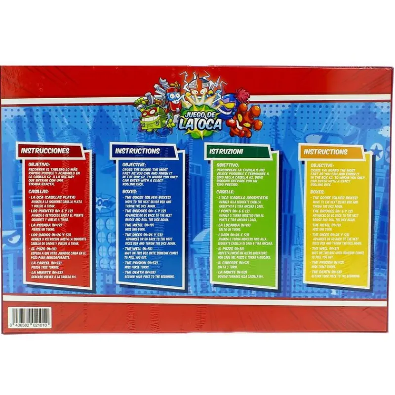 SELECCION DRIM Superzings Juego de la Oca- Juegos De Mesa