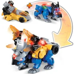 VTECH Vehículos, Trenes Y Parkings|Figuras Y Figuras De Acción|Switch&Go Dinos Superdino 2 en 1 Surtido