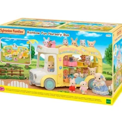 EPOCH Muñecas|Sylvanian Families Autobús del Arcoíris