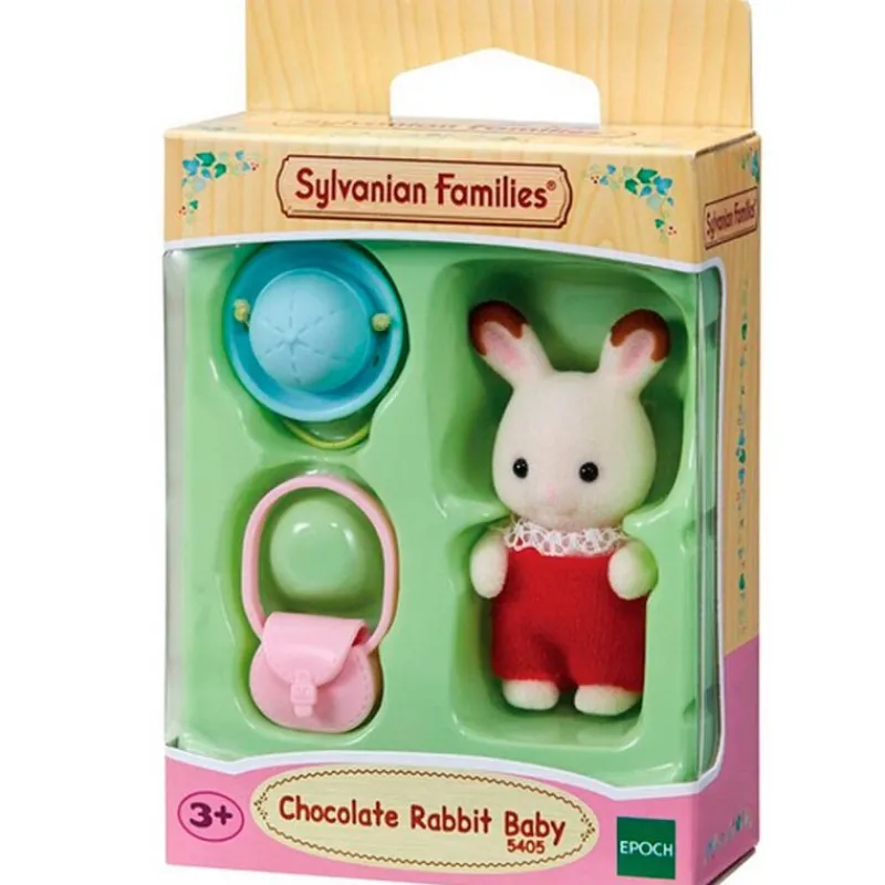 EPOCH Muñecas|Sylvanian Families Bebé Conejo Chocolate