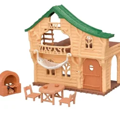 EPOCH Sylvanian Families Cabaña del Lago- Muñecas