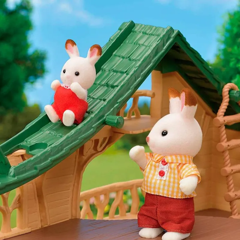 EPOCH Sylvanian Families Cabaña del Lago- Muñecas
