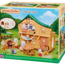 EPOCH Sylvanian Families Cabaña del Lago- Muñecas