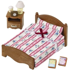 EPOCH Muñecas|Sylvanian Families Cama Doble para Figuras
