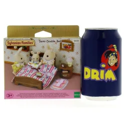 EPOCH Muñecas|Sylvanian Families Cama Doble para Figuras