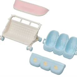 EPOCH Muñecas|Sylvanian Families Carrito Trillizos