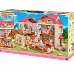EPOCH Muñecas|Sylvanian Families Casa con Luces y Ático Secreto