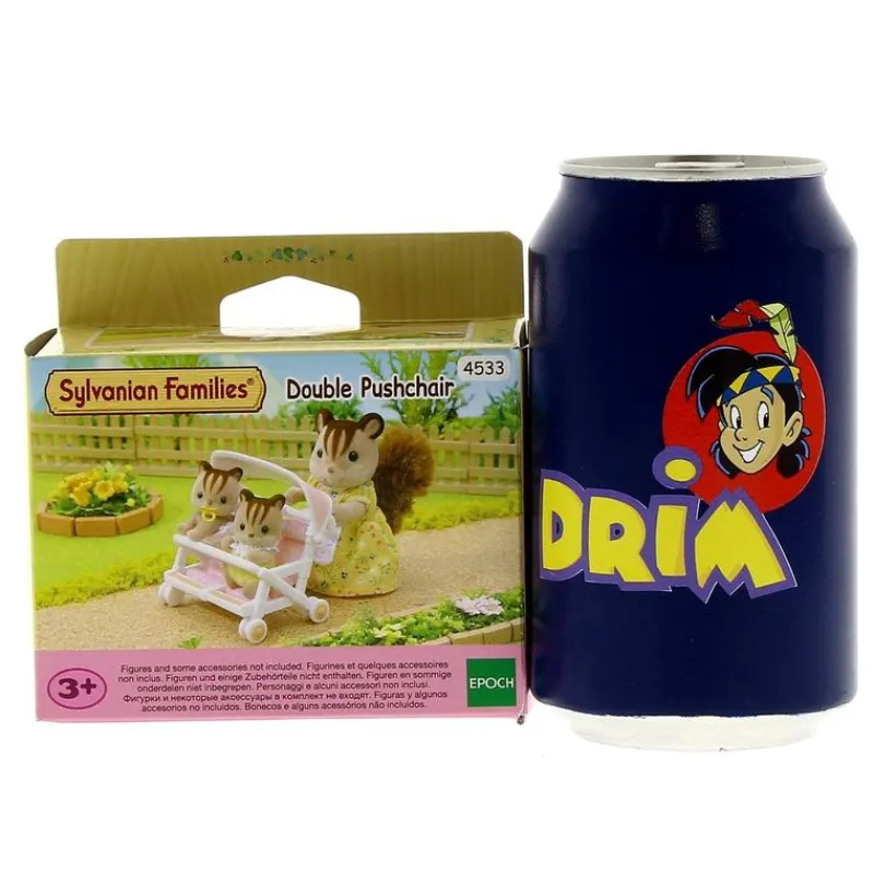 EPOCH Sylvanian Families Cochecito Gemelos- Muñecas