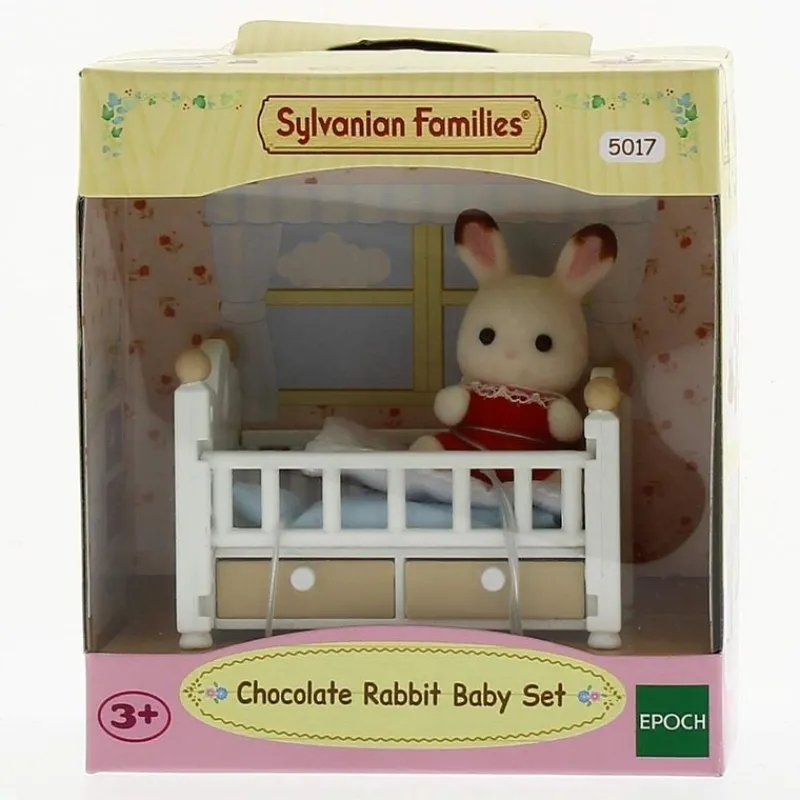 EPOCH Muñecas|Sylvanian Families Conejo Chocolate Set Bebé