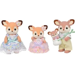 EPOCH Sylvanian Families Familia Ciervos- Muñecas