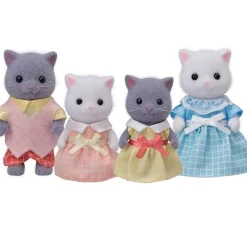 EPOCH Muñecas|Sylvanian Families Familia Gato Persa