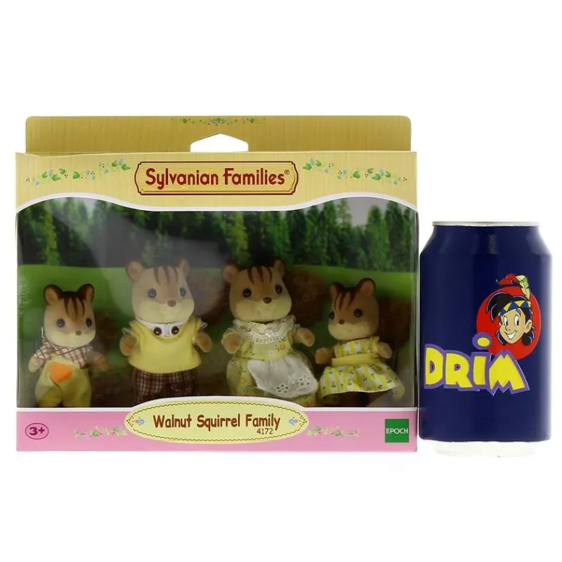 EPOCH Muñecas|Sylvanian Families Familia Ardillas