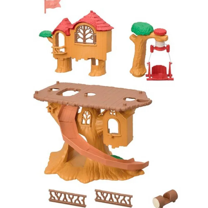 EPOCH Sylvanian Families la Casa Árbol de Aventuras- Muñecas