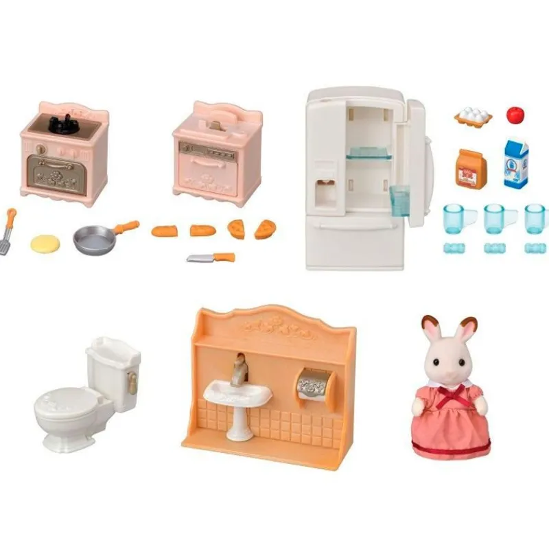 EPOCH Muñecas|Sylvanian Families Pack Accesorios Casa